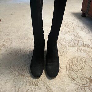 Enzo Angiolini black suede boots